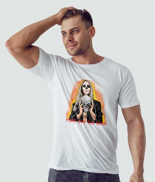 Мъжка тениска с щампа Готика Зомби жена - TShirtArtShop.com
